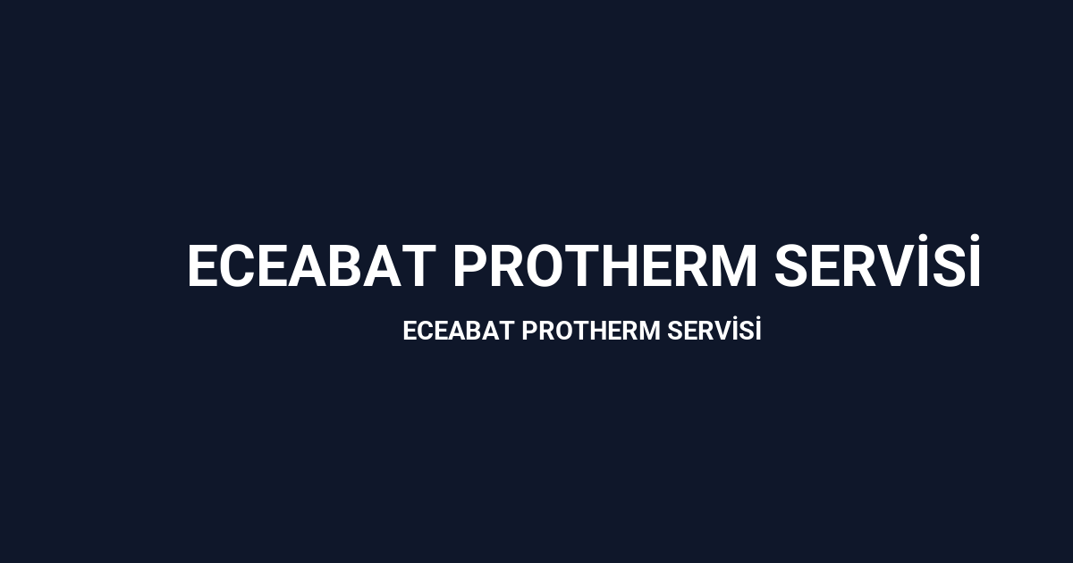 Bozcaada Protherm Servisi